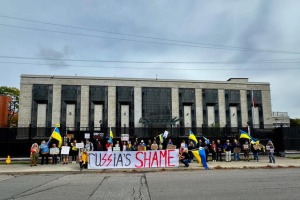 Громада в Оттаві долучилася до глобальної акції на підтримку окупованих Олешок