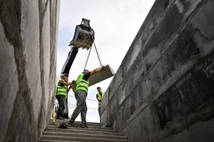 У Запоріжжі завершують будівництво експериментального підземного модульного укриття