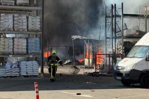 Удар по магазину в Солом’янському районі Києва: кількість загиблих зросла до трьох, двоє поранених