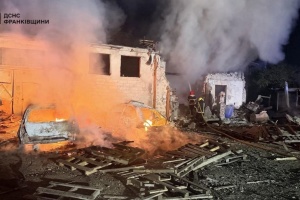 В Івано-Франківську показали наслідки нічної атаки РФ