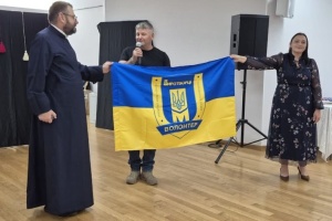 Українці в Римі провели благодійну вечерю та зібрали кошти для ЗСУ 