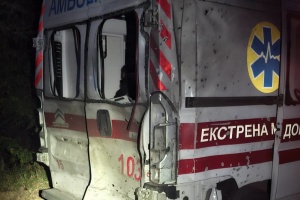 На Сумщині росіяни атакували дроном автомобіль «швидкої», є постраждалі