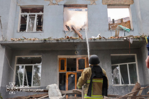 У Рівному ліквідували наслідки удару РФ по університету - кількість постраждалих зросла до 30