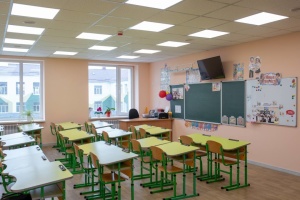 У Малині на Житомирщині відновили ліцей, пошкоджений вибуховою хвилею