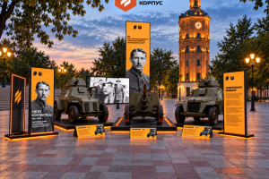 У Вінниці проходить виставка військової техніки часів Української революції