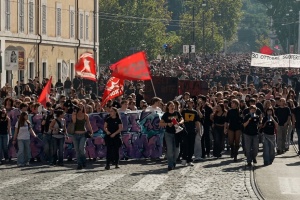 В Італії під час масових протестів сталися сутички з поліцією