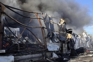 Військові РФ вдарили по складах у Дніпрі, є постраждалі