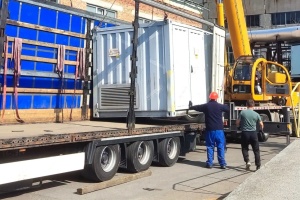 Німецькі партнери передали Вінниці потужний силовий трансформатор