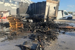 У Софіївській Борщагівці дрон влучив між складами, троє постраждалих