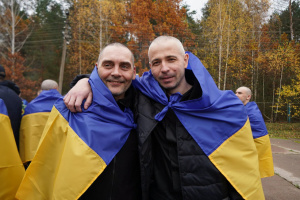 270 ukrainische Soldaten kommen aus russischer Gefangenschaft zurück
