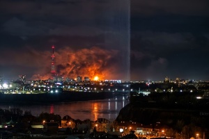 Industriegebiet im russischen Omsk von Drohnen angegriffen 