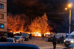Drohnenangriff in russischer Region Woronesch: Brände in Industriebetrieben