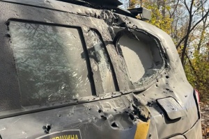 На Харківщині російський дрон атакував евакуаційну групу «Білих янголів», двоє поранених