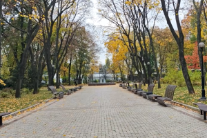 Осінній Київ: перехожі милуються, комунальники прибирають