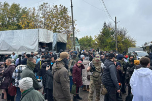 Lubinets: Oleshky residents seeking to return to Ukraine are now on their way