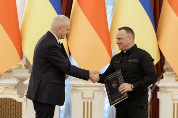 Україна та Німеччина підписали декларацію про співпрацю між МВС у сфері протидії дронам