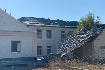 Загарбники атакували гімназію в Кушугумі на Запоріжжі