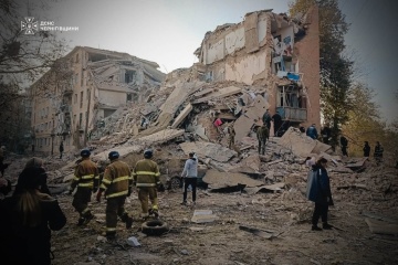 ロシア軍、ウクライナ各地をミサイルで大規模攻撃　キーウやプリルーキで死傷者