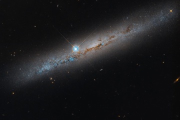 Hubble показав спіральну галактику в сузір’ї Голуба
