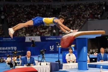 Український гімнаст Чепурний став четвертим у фіналі ЧС-2026 в опорному стрибку
