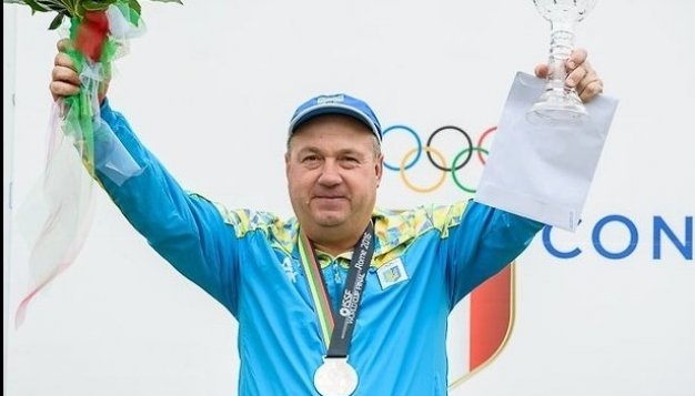 58-річний одесит Мільчев виборов «срібло» Євро-2026 зі стендової стрільби