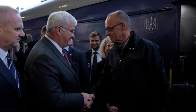 Bundeskanzler Merz in Kyjiw eingetroffen