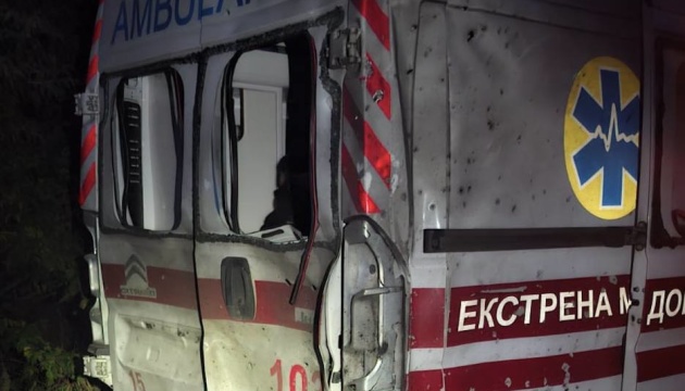 На Сумщині росіяни атакували дроном автомобіль «швидкої», є постраждалі