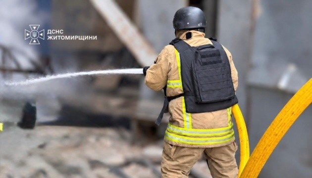 Росіяни атакували обʼєкт транспортної інфраструктури на Житомирщині