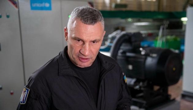Кличко каже, що у Києві система водовідведення повністю забезпечена резервним живленням