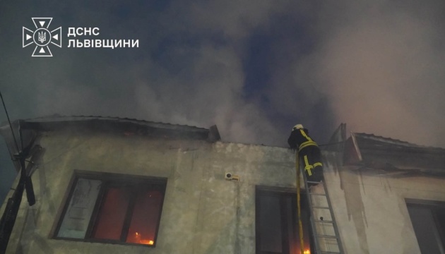 На Львівщині росіяни пошкодили дев’ять приватних будинків 