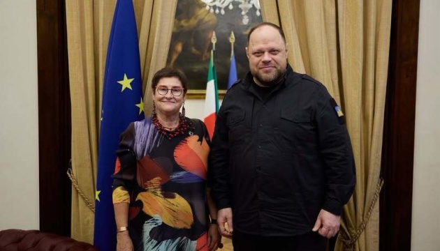 Стефанчук зустрівся у Римі із президенткою ПАРЄ та президентом Північної ради - про що говорили