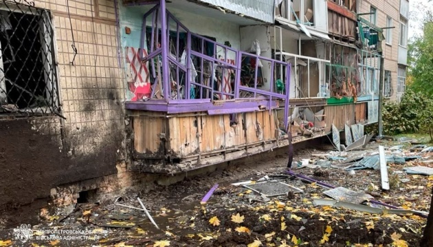 Ворог удень понад 10 разів атакував Дніпропетровщину, є пошкодження