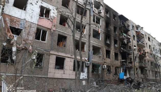 На Херсонщині внаслідок російських обстрілів загинула людина, 40 поранених