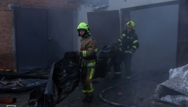 На Рівненщині рятувальники ліквідували всі пожежі після російської атаки