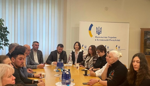 Міністр соціальної політики, сім’ї та єдності зустрівся з українською громадою в Таллінні