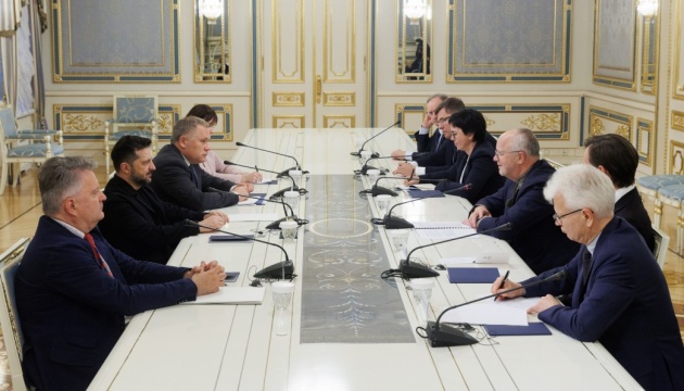 Зеленський зустрівся зі спікером Сеймасу Литви - говорили про євроінтеграцію України