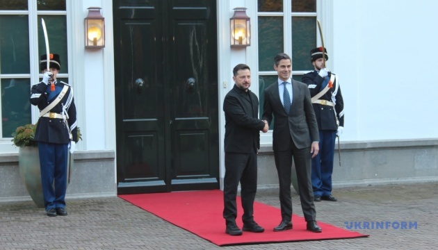  Зеленський прибув до резиденції прем’єра Нідерландів